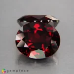 rhodolite garnet 15.33cts - 13x11mm - Image 2