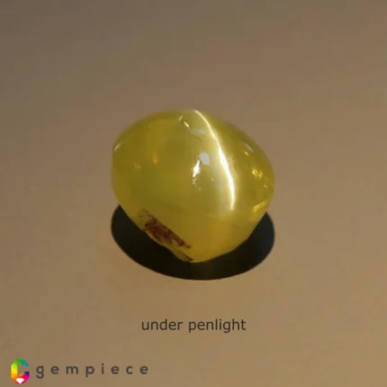 Chrysoberyl cats eye 2.14cts - 7x6mm