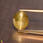 chrysoberyl cats eye 2.22cts - 8x7mm - Image 4