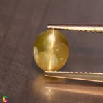 chrysoberyl cats eye 2.22cts - 8x7mm - Image 5