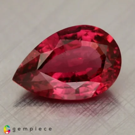 rubellite 2.89cts - 12x8mm