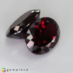 Rhodolite garnet pair 22.38cts - 17x12mm - Image 5