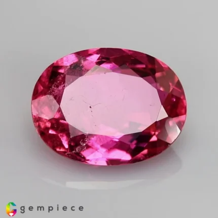 rubellite 4.09cts - 12x9mm