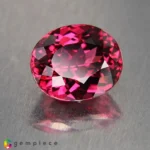 rhodolite garnet 4.91cts - 10x9mm