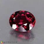 rhodolite garnet 4.91cts - 12x9mm - Image 2