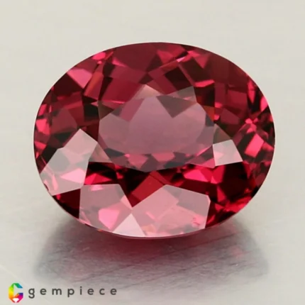 rhodolite garnet 5.05cts - 11x9mm