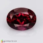 rhodolite garnet 6.36cts - 12x9mm