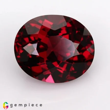 rhodolite garnet 6.55cts - 12x10mm