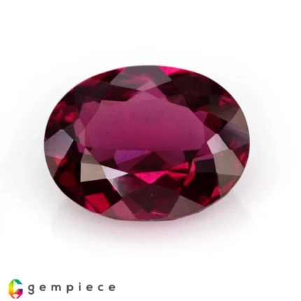 rhodolite garnet 6.92cts - 13x10mm
