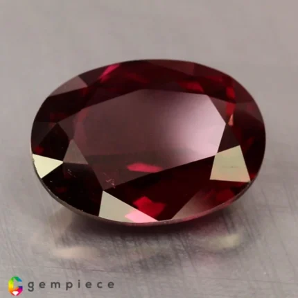 rhodolite garnet 7.34cts - 14x11mm
