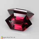 Rhodolite garnet pair 8.67cts - 13x8mm